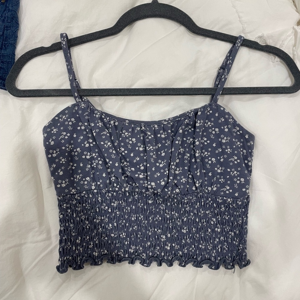 Hollister floral tank